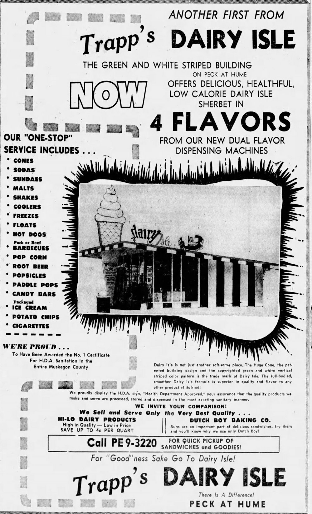 Dairy Isle - Jun 24 1960 Article (newer photo)